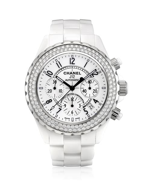 chanel j12 watch with diamonds.